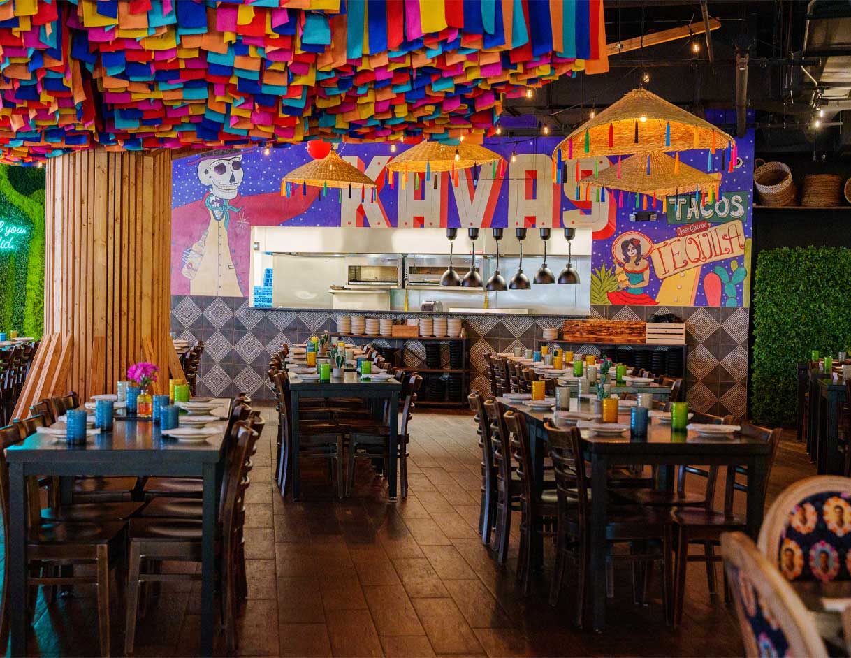 Main Dining Room | Kavas Tacos