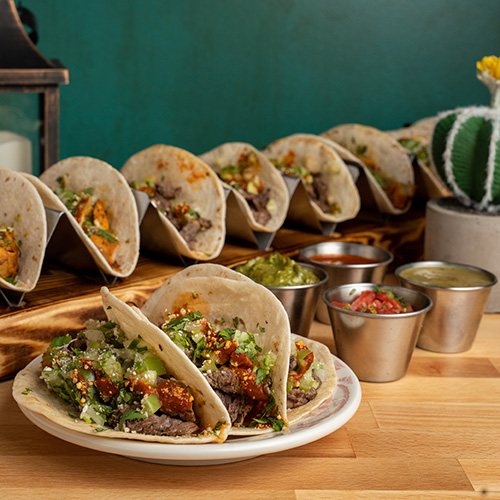 Dias De Los Muertos Taco Board